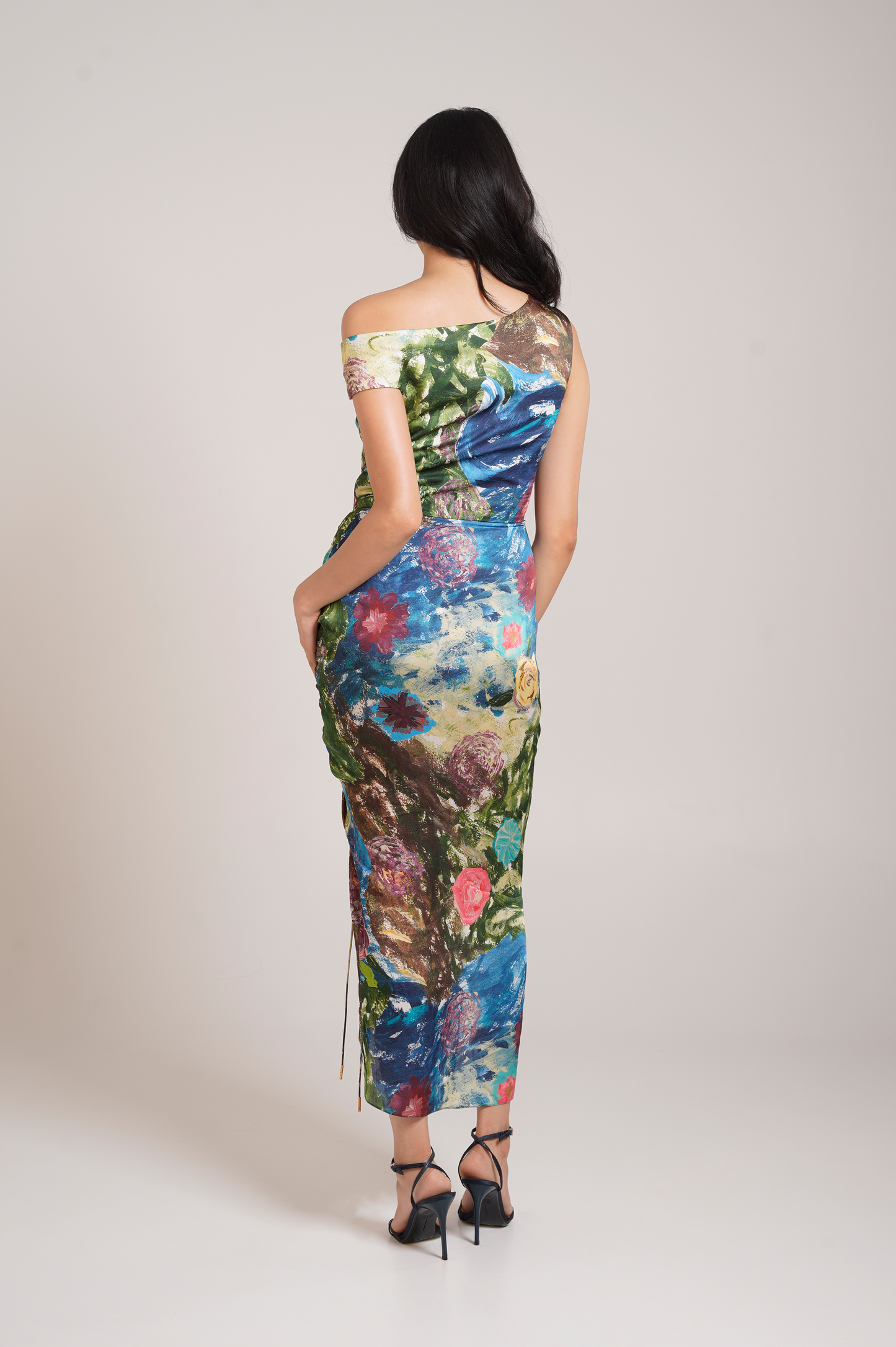 Gaia Ruched Dress