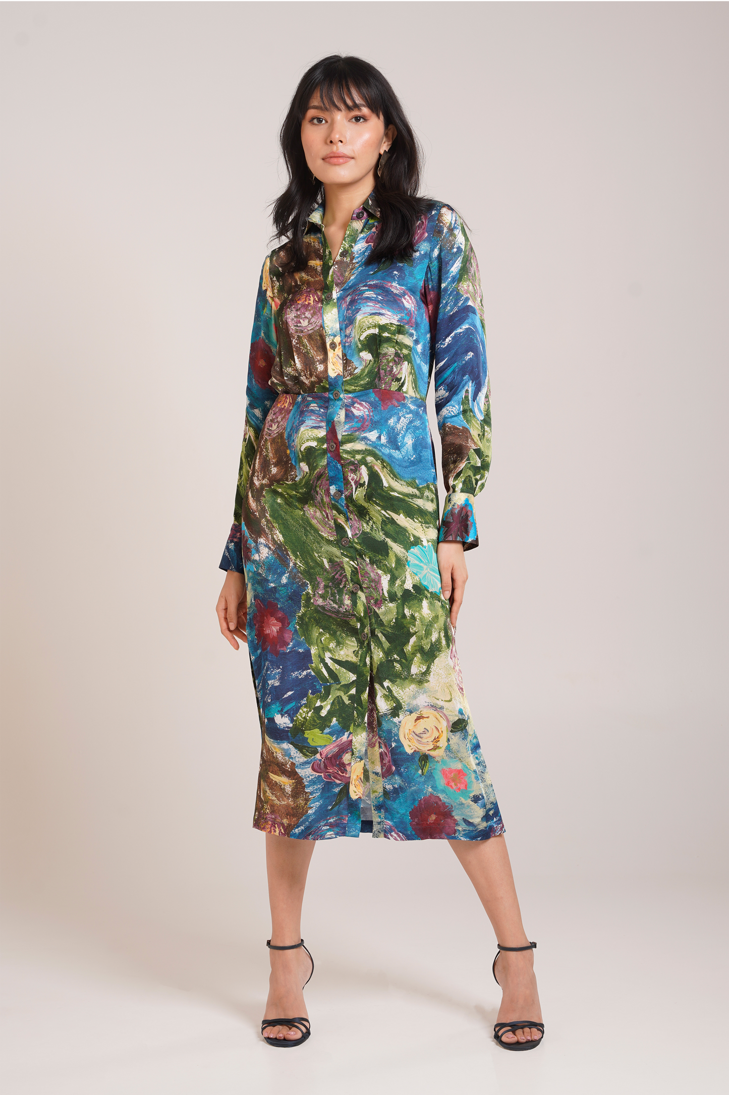 Gaia Shirt Dress