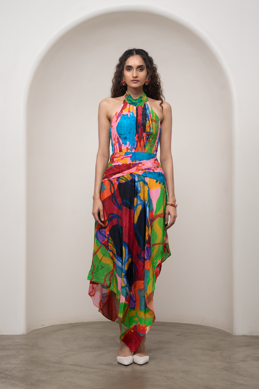 Sorel Pleated Maxi