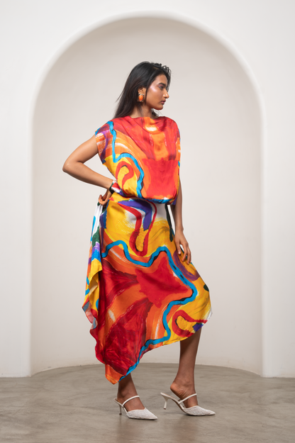 Ruel Handkerchief Dress