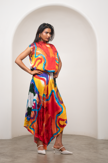 Ruel Handkerchief Dress