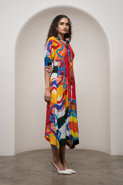 Ruel Kimono Dress
