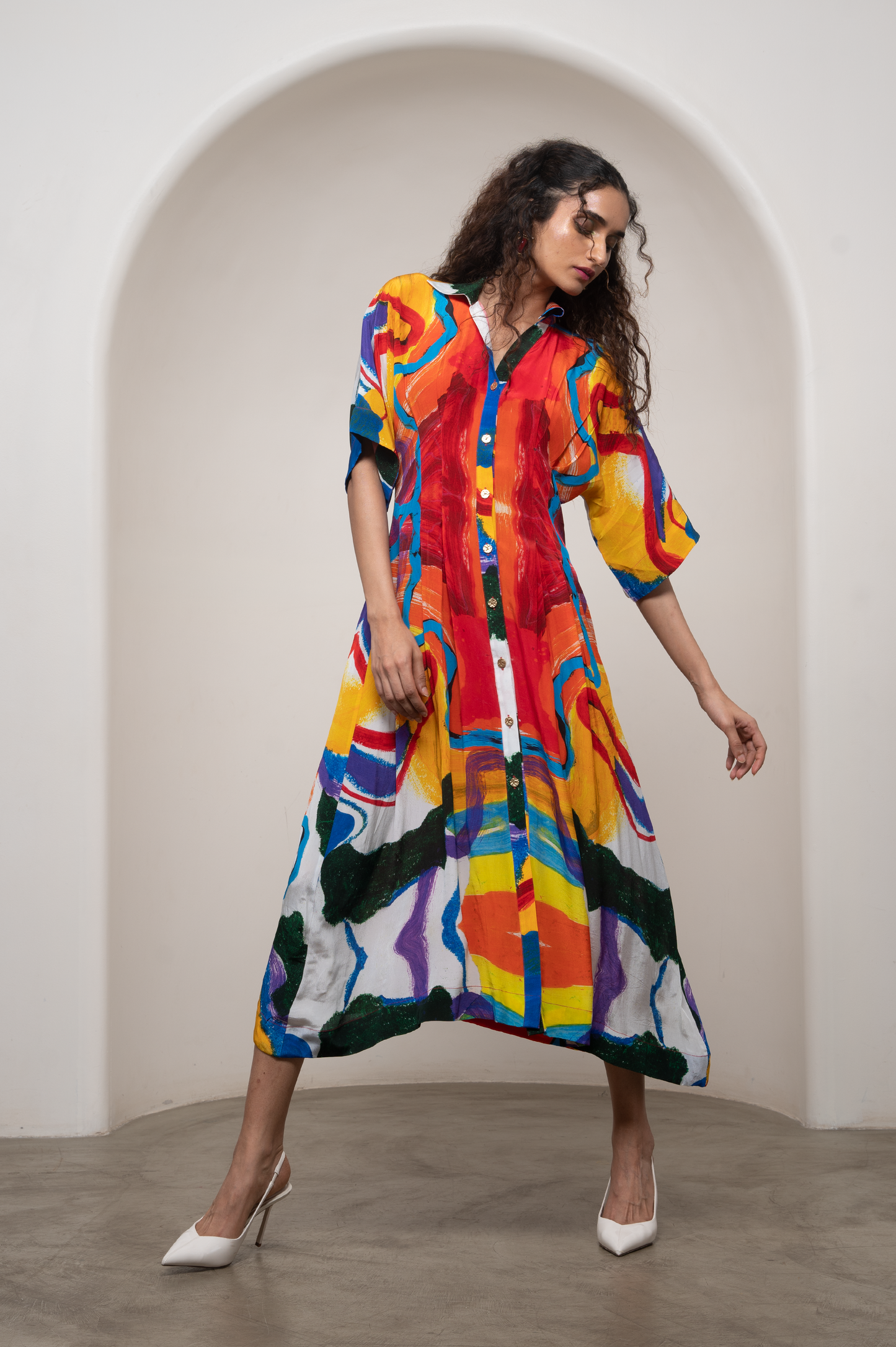 Ruel Kimono Dress