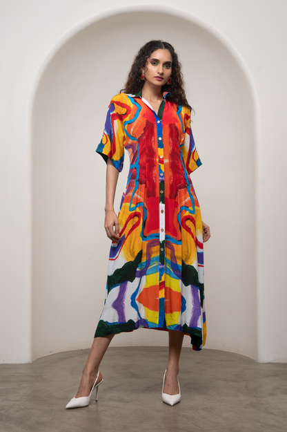 Ruel Kimono Dress
