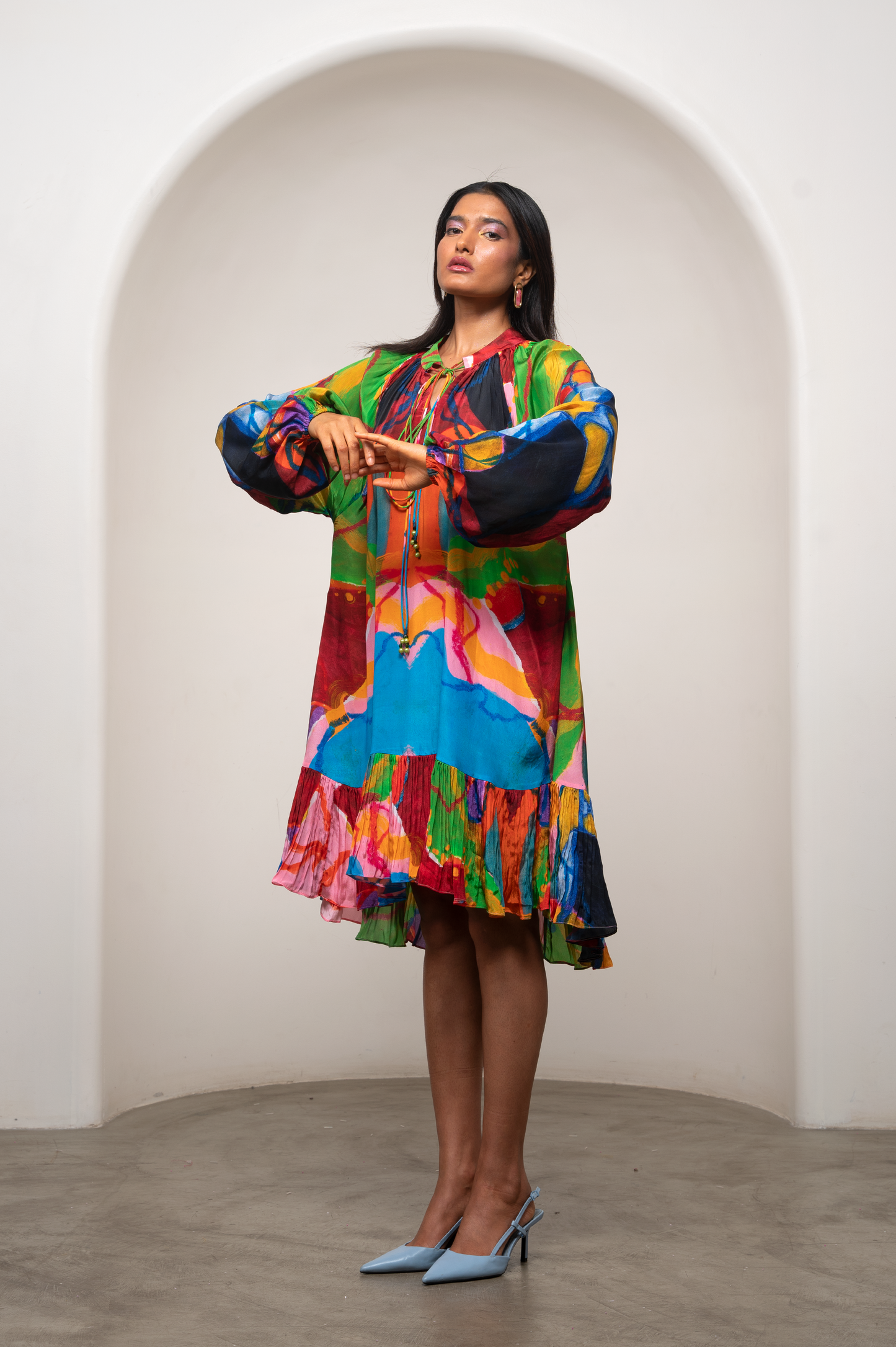 Sorel Gathered Dress