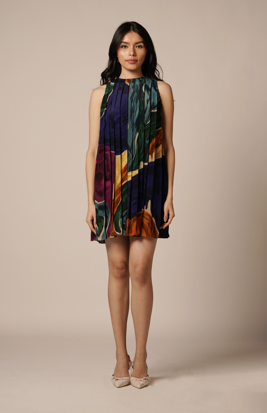 Umi Pleated Dress