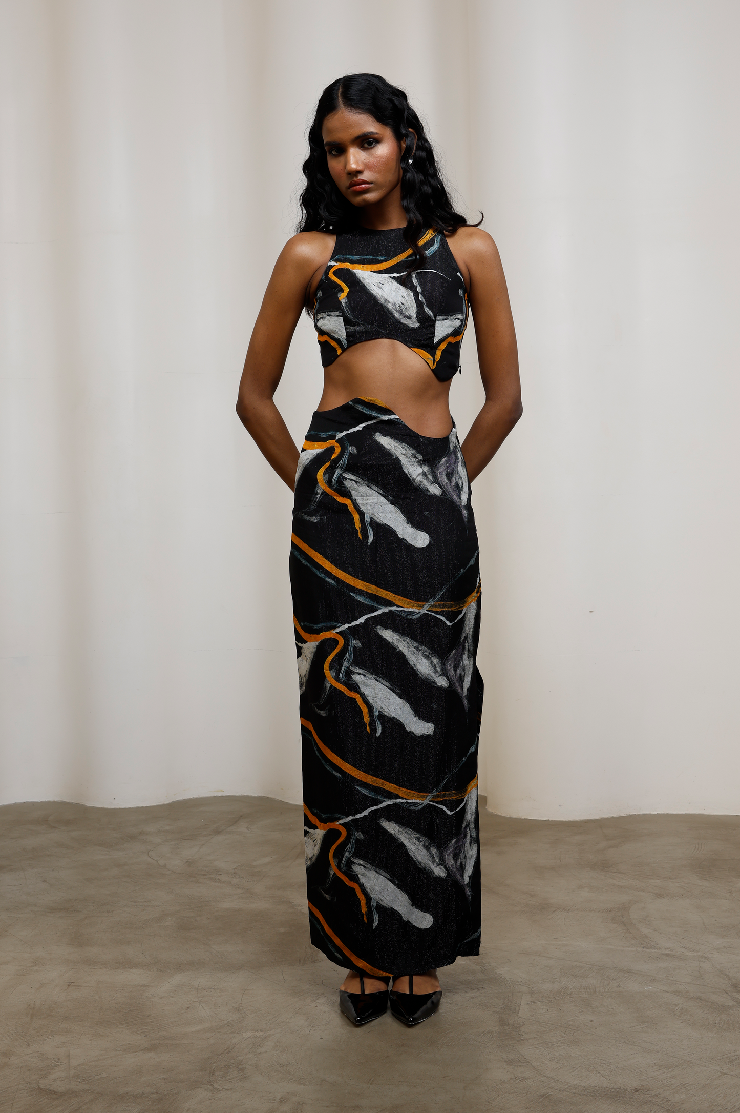 Iro Skirt Set