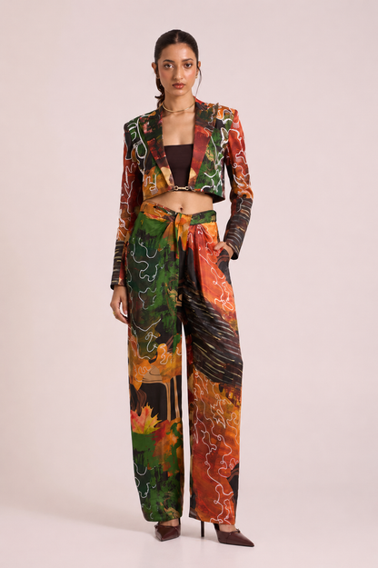 Demeter Cropped Suit