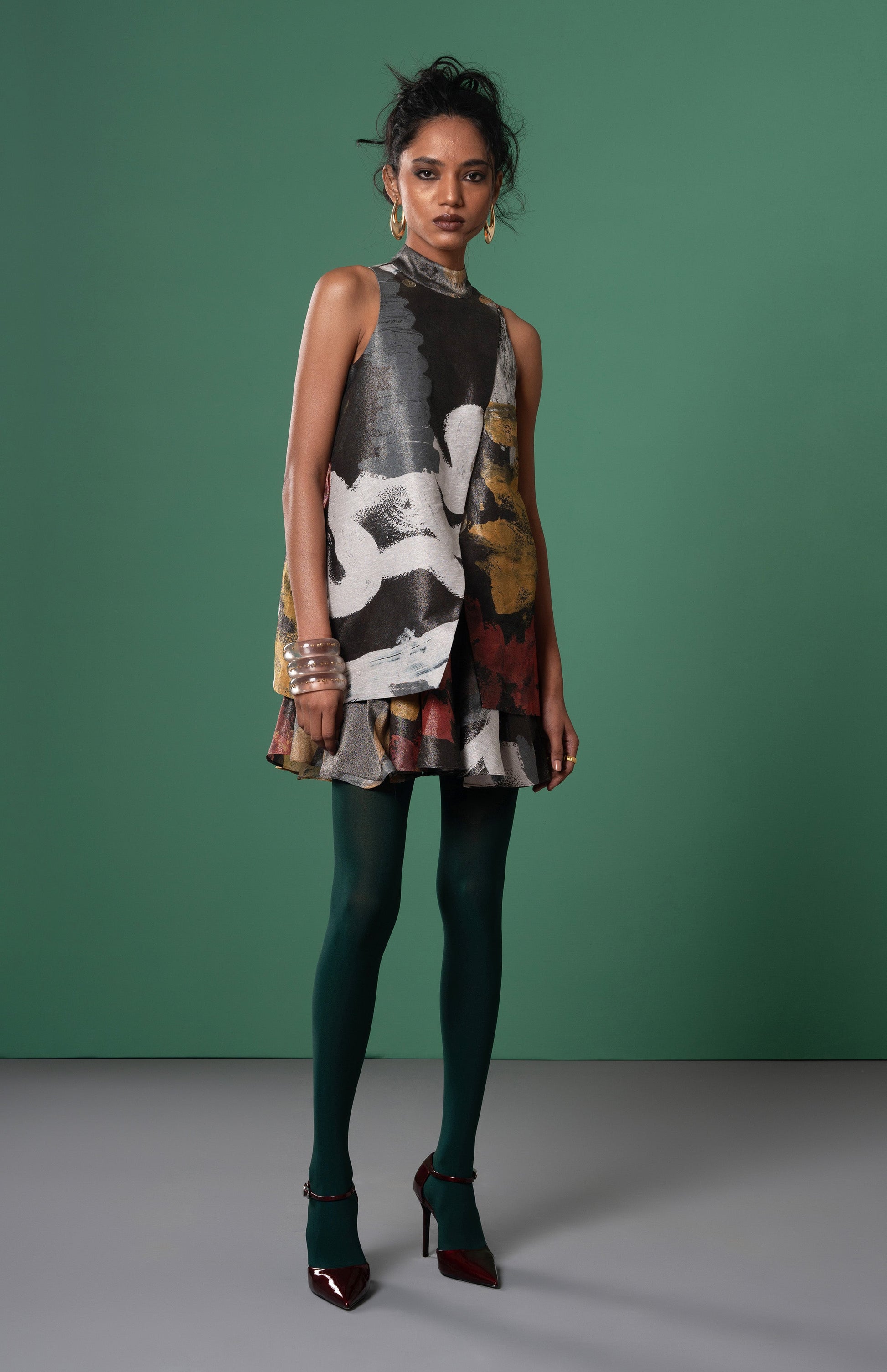 Ecru Short Dress – Advait World Ecru Short Dress – Advait World