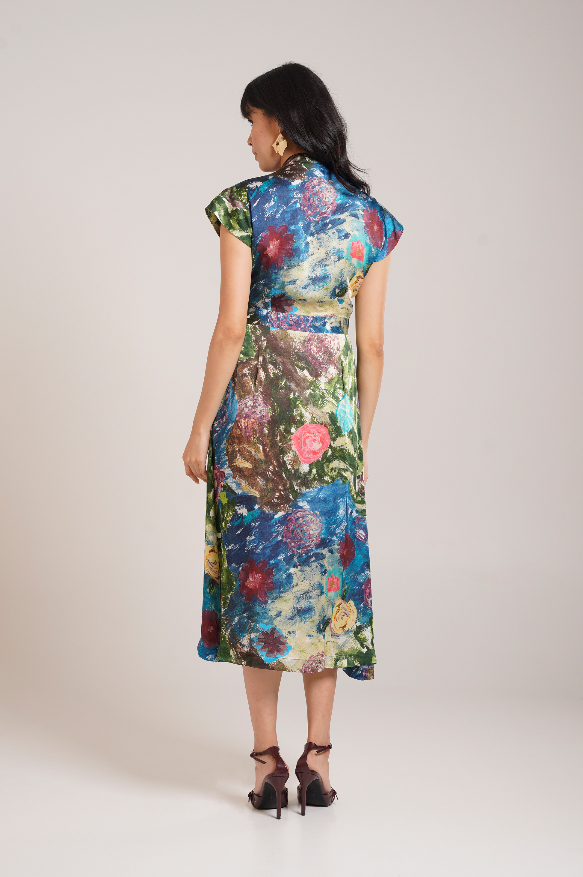 Gaia Midi Dress Advait World Gaia Midi Dress Advait World