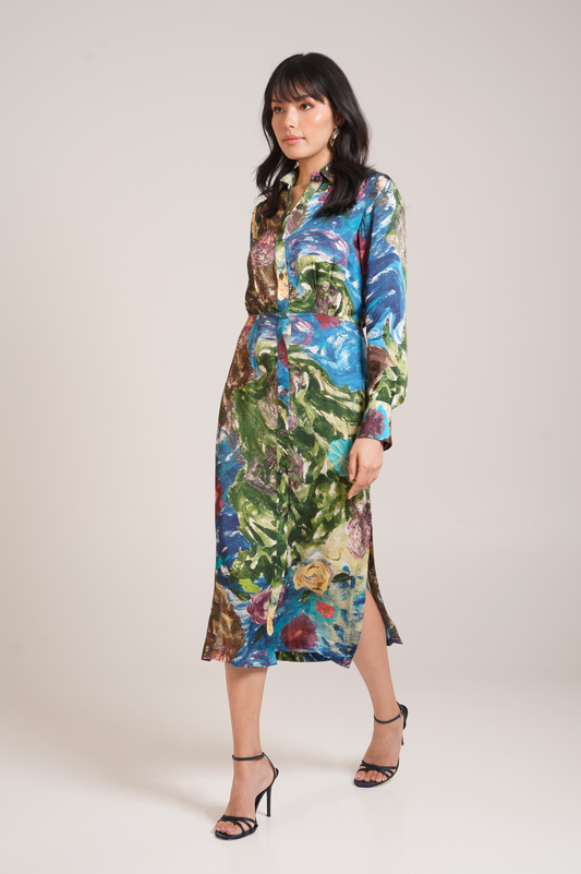 Gaia Shirt Dress