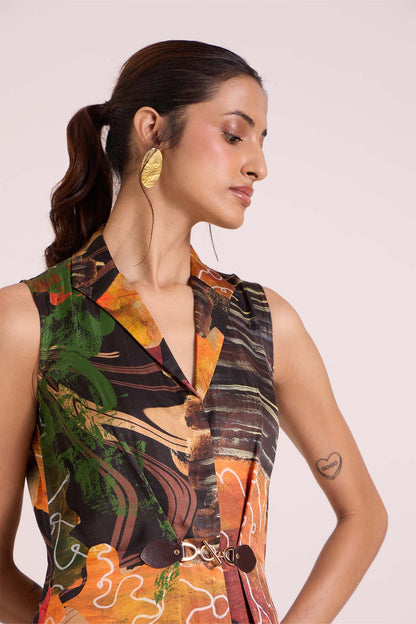 Demeter Buckle Dress