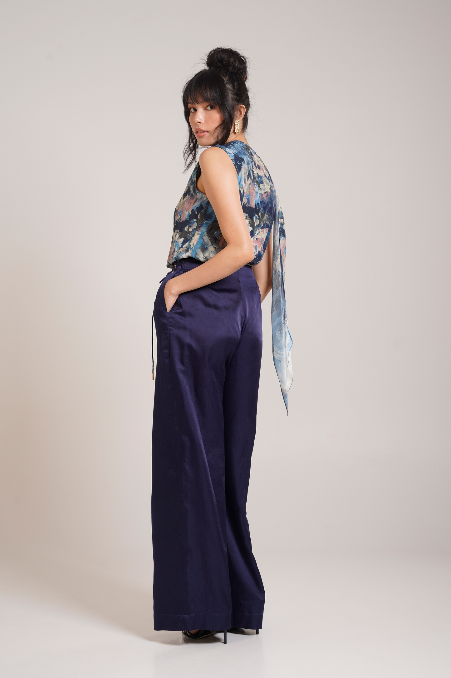 Nuri Scarf Top Set