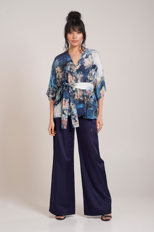 Nuri Wrap Top Set