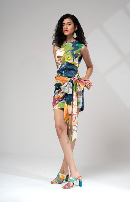 Milo Tie Up Dress