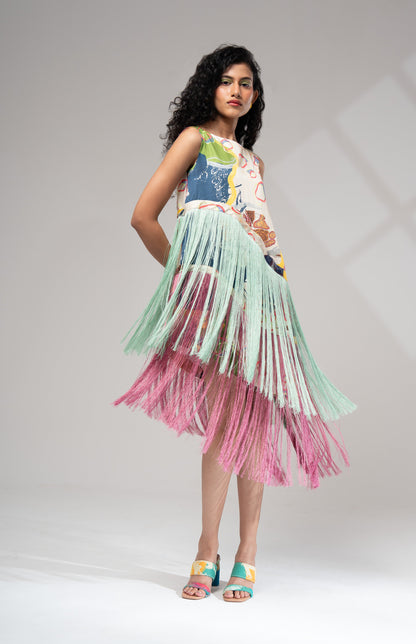 Milo Fringe Dress