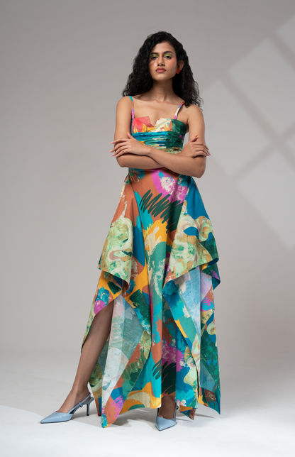 Bay Asymmetrical Maxi