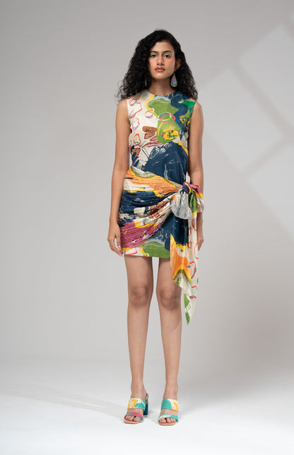 Milo Tie Up Dress