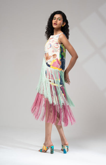 Milo Fringe Dress